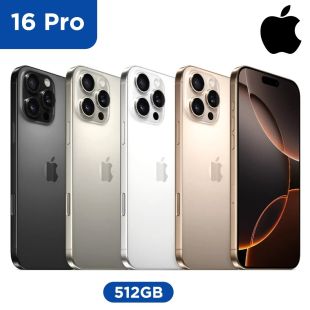 هاتف ايفون 16 برو  سعة 512 جيجابايت 5G من Apple