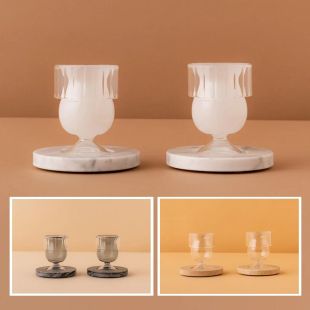 طقم أكواب قهوة 2 قطعة بجدار مزدوج من Waba