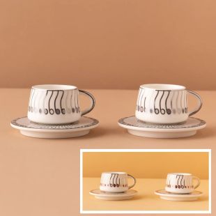 طقم أكواب قهوة 2 قطعة من Waba