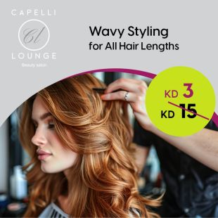 Wavy Styling at Capelli Lounge Salon