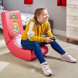 كرسي ألعاب  Nintendo All-Star Peach من X-Rocker