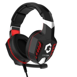 سماعة ألعاب سلكية إضاءة LED مع ميكروفون من GameOn