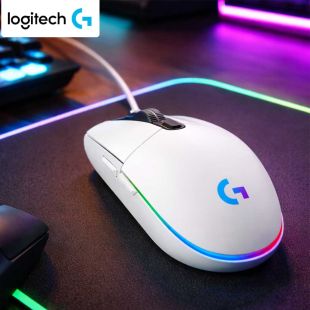 Logitech G203 LIGHTSYNC RGB Lighting Gaming Mouse - White