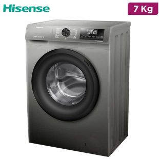 Front Load Washing Machine 7kg 1200RPM with 15 Programs and Steam by HISENSE