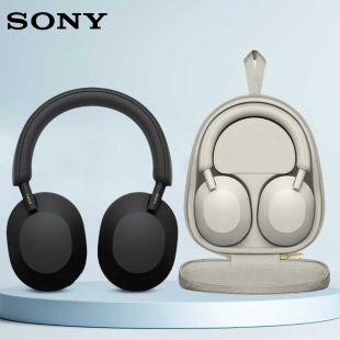 سماعات رأس لاسلكية بخاصية إلغاء الضوضاء من Sony