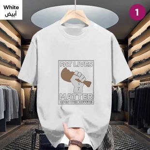 تيشيرت بأكمام قصيرة على الطراز الأمريكي للرجال