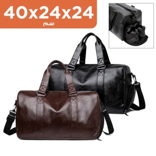 حقيبة دفل جلدية 40x24x24 سم