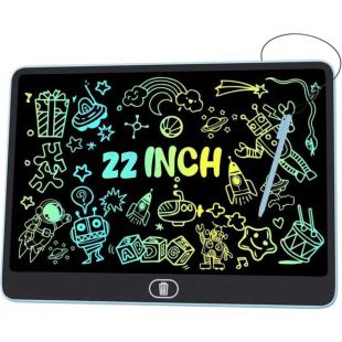 لوحة كتابة LCD ملونة قياس 22 بوصة