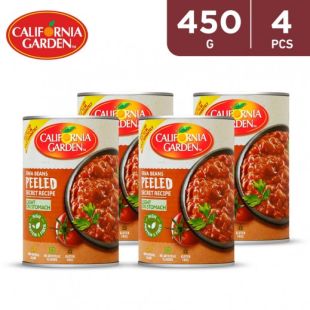 California - Garden Peeled Fava Beans Secret Recipe Can 4 x 450 g