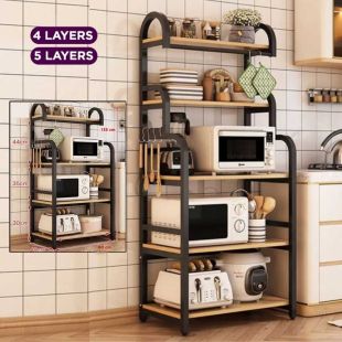 Kitchen Microwave Storage Cabinet ( 4 Layers or 5 Layers )