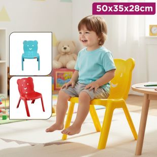 Kids Comfy Chair Panda and Bear Face 