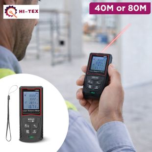 Professional Laser Measure ( 40 or 80meter) by HI-TEX