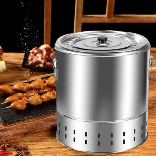 28 Skewers Charcoal Barrel Grill