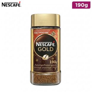Nescafe Gold Rich Aroma & Smooth Instant Coffee 190g