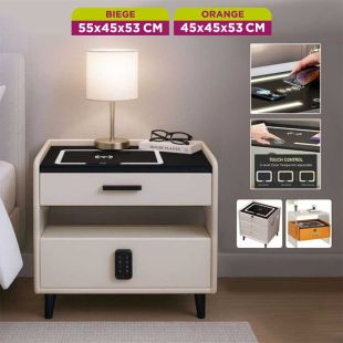 Smart Side Table with Wireless Charger of Your Choice