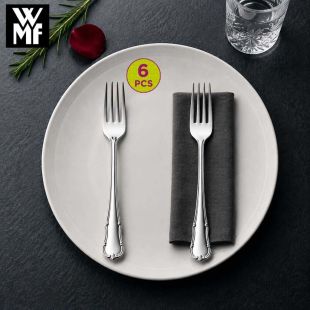 Elegance WMF Fächer Stainless Steel Fork Set 6-Piece