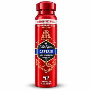OLD SPICE DEODORANT SPRAY 250ML - CAPTAIN