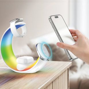 Earldom 4-in-1 RGB Wireless Charging Stand 15W