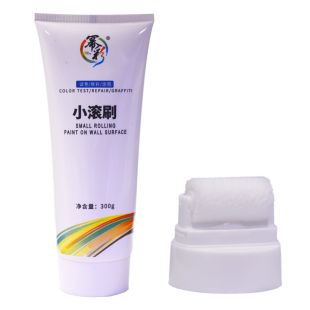 White DIY Wall Repair Roller for Latex Paint 300g