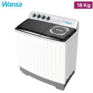 Twin Tub Washing Machine 18kg Wash / 10kg Dry by Wansa