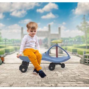 سيارة دف العجيبة للأطفال بعجلات توازن إضافية 32 × 75 × 38 سم
