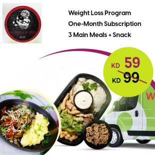 Monthly Weight Loss Plan with Main Meals & Snacks from World of Diet