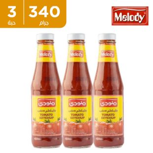 ميلودي كاتشب طماطم جلاس 3 حبات