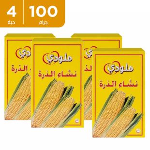 ميلودي - دقيق الذرة 4 × 100 جرام