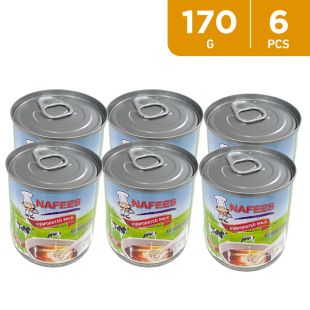 NAFEES Evaporated milk 6 x 170g