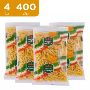 مكرونة 4x400 جرام من KING OF PASTA