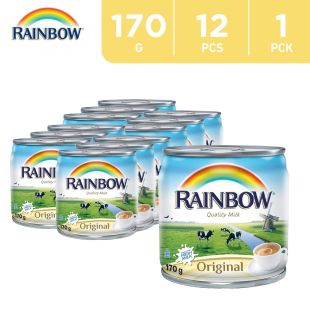 Rainbow Original Evaporated Milk 170 g x 6