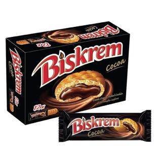 Ulker Biskrem Cocoa Cream Filled Cookie 12 x 36 g