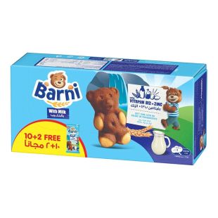 بارني شوكولاتة بالحليب 12 × 30 جم 