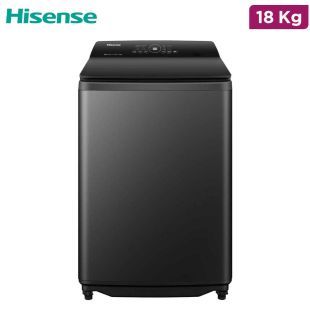 Top Load Washing Machine 18kg with 12 Programs and Dual Filters by HISENSE