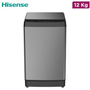 Fully Automatic Top Load Washing Machine 12kg with 8 Programs by HISENSE