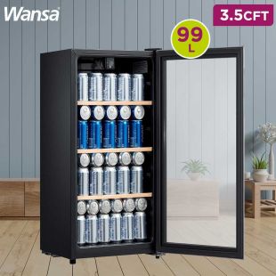 WANSA Beverage Cooler 3.5CFT 99L