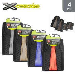 X-cessories Rubber Mats for Car 4Pcs