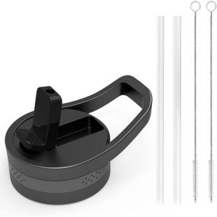 Buzio Standard Straw Lid Set with Straw and Brush