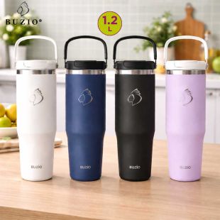 Insulated Cup with Lid and Handle 1.2L by BUZIO