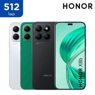 هاتف X8b سعة 8 جيجابايت رام سعة التخزين 512 جيجابايت من Honor