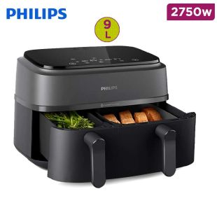 Philips 2750W Dual Air Fryer 9L