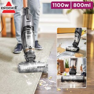 Bissell Crosswave Hydrosteam 1100W Wet and Dry Vacuum Cleaner