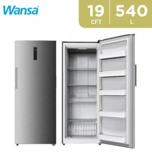 فريزر عمودي قابل للتحويل وثلاجة سعة 540 لترًا 19 قدم من Wansa