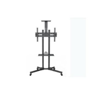 Wansa Trolley TV Stand up to 75 inches with 2 shelves