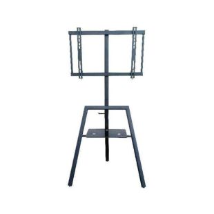 Wansa Metal TV Stand with Bottom Shelf up to 65 inches