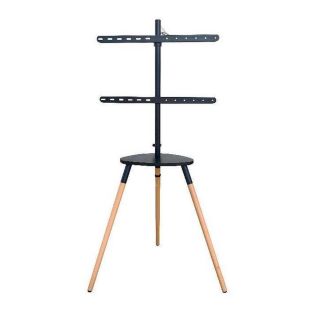 Wansa Tripod TV Base with Bottom Shelf up to 65"