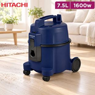 7.5L 1600W Drum Vacuum Cleaner by Hitachi