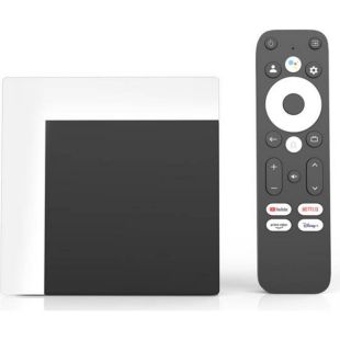 جهاز Android TV Box بدقة 4K مع Google TV وذاكرة 2+16 جيجا بايت وDolby Audio من EQ