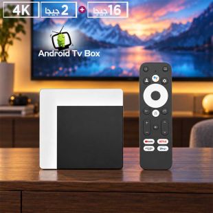 4K Android TV Box with Google TV 2GB+16GB Memory and Dolby Audio by EQ