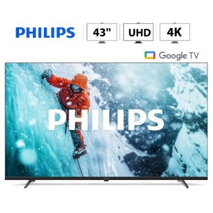 تلفزيون ذكي LED حجم 43 بوصة بدقة 4K UHD مع Google TV وDolby Audio من PHILIPS